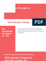 2 24 The Powers of Congress - Project - Giovannee Parga