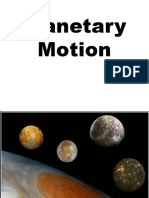 Planetary Motion