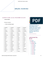 Verbos Participios Irregulares Toda La Info