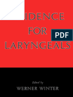 Winter (ed.) - Evidence for Laryngeals (1965)