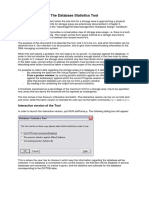 Database Statistics Tool Read Me PDF