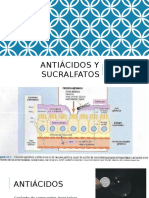 Antiácidos y sucralfatos: comparación de sus propiedades farmacocinéticas y farmacodinámicas