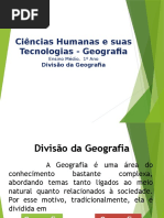 Divisão Da Geografia