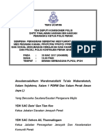 Teks Perasmian Serentak Persatuan Kelab