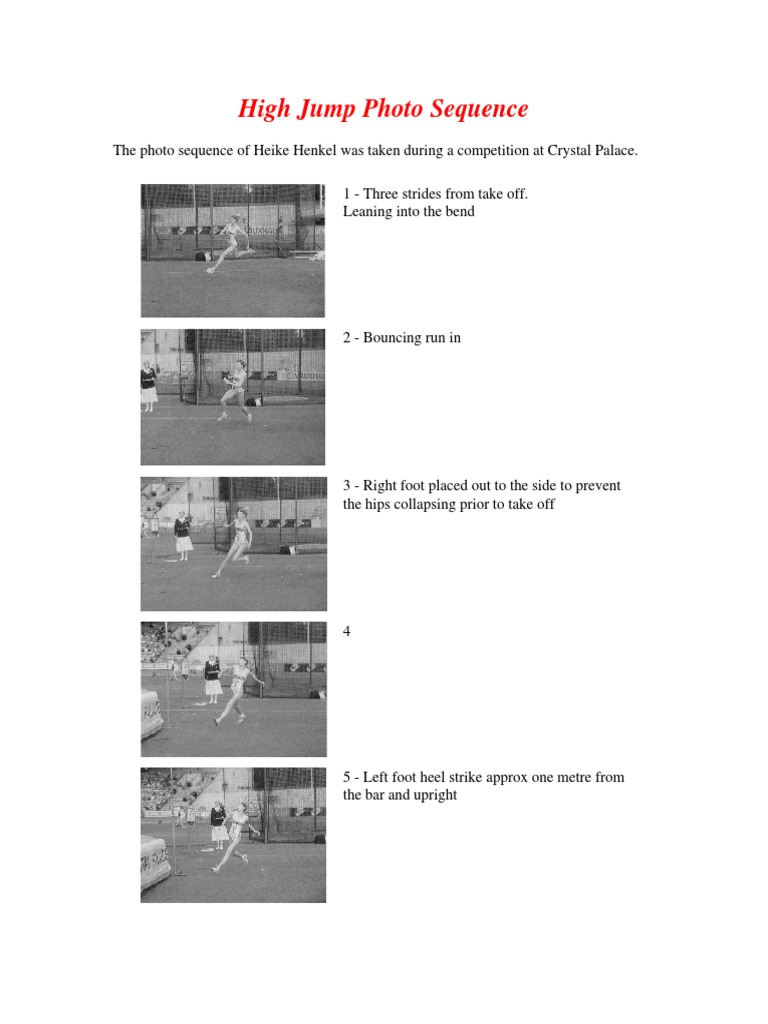 High Jump | PDF | Cooking, Food & Wine