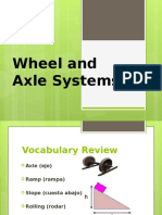 wheel and axle systems