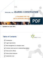 Noise Hearing Conservation 2015June