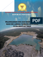 Pelanggaran HAM Dalam Kasus Eks Lubang Tambang Batubara Di Kalimantan Timur