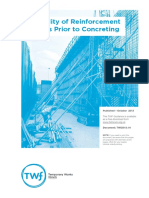 Stability of Reinforcement Cages Prior To Concreting PDF