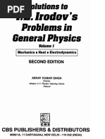 Solutions To I.E. Irodov's Problems in General Physics - Volume 1 PDF