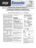 Mechanical Properties of Stainless Steel
