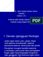 Toksikologi Industri Pertemuan 6