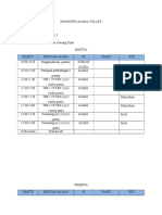 Rundown Acara Volley