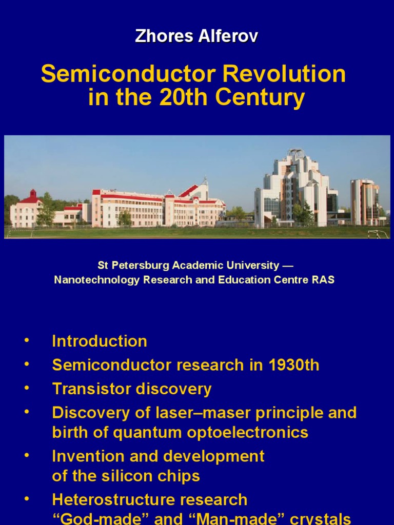 Semiconductor Revolution Pdf Heterojunction Transistor