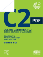 C2 Übungssatz