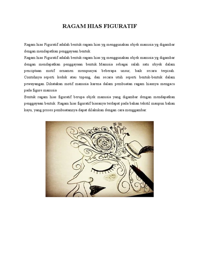 Contoh Ragam Hias Flora Di Talenan