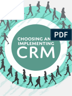 Choosing and Implementing CRM