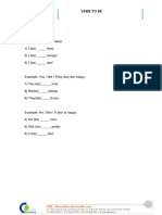 Exercicios Ing - To Be Aula 2 (Sabado)