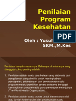 Penilaian Program Kesehatan