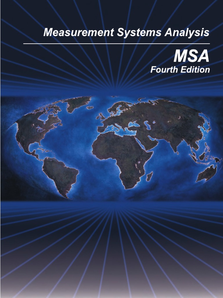MSA Reference Manual 4th Edition PDF | PDF | Analysis Of Variance ...