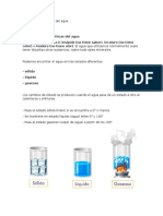 Características Físicas Del Agua