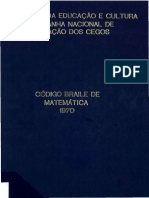 Codigo Braile de Matematica