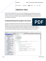 Chapter 3. Creating the Points of Interest App - J - The Project Options View