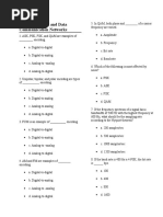 Digital and Data Communication Networks