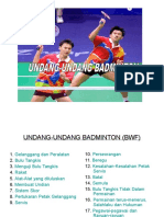 Undang 2 Badminton