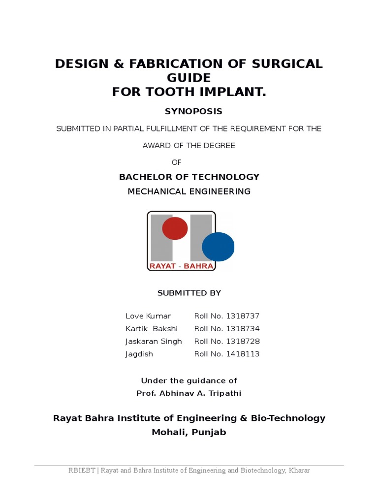 Surgical Guide | PDF