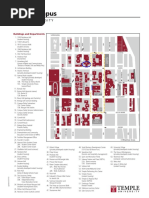 Temple University Campus Map Main Campus Map - Temple University | Pdf | Transport | University
