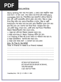 Completing Story Writing-01