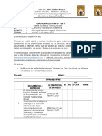 Cronograma Entrega de Documentos Docentes