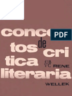 Wellek Rene - Conceptos de Critica Literaria PDF