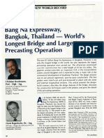 JL-00-January-February, Thailand-World - S Longest Bridge and Largest Precasting Operation