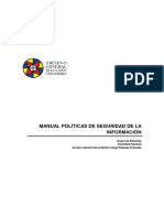 Manual Politicas Seguridad Informacion