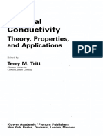 Thermal Conductivity Theory