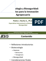 Biotecnologia y Bioseguridad