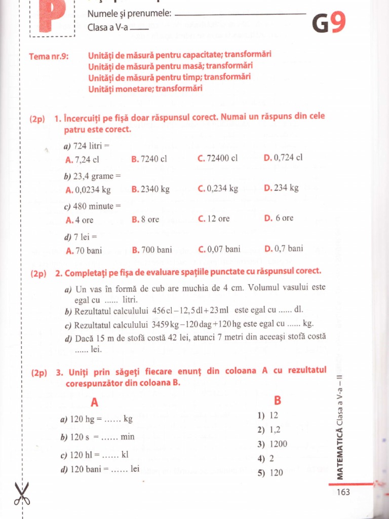 Unitati de Masura -Exer