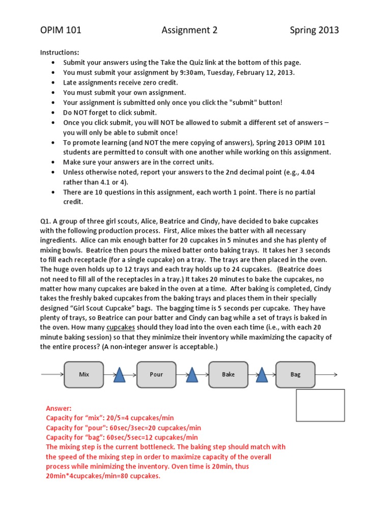 OPIM101 - Spring 2013 - Assignment 2 - Solution B PDF | PDF | Dell ...