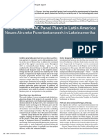 New Aircrete AAC Panel Plant