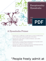 dyscalculia presentation