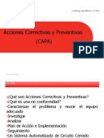 Acciones Correctivas y Preventivas