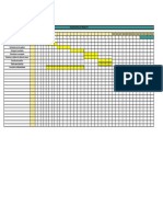 Plantilla de Excel para Cronograma de Actividades PDF
