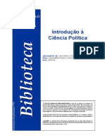Introdução À Ciência Política - (Apontamentos) Clara Palma e Elisabete Barroso PDF
