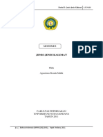 Modul 3 Pola Dan Jenis Jenis Kalimat G PDF