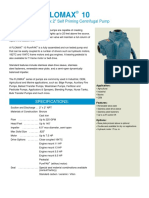 8025 D FLOMAX 10 Self Priming Centrifugal Pump