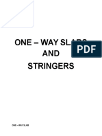One-Way Slab & Stringers