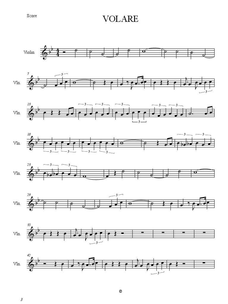 Volare | PDF