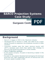 Barco Projection Systems Case Study - Gurgaon